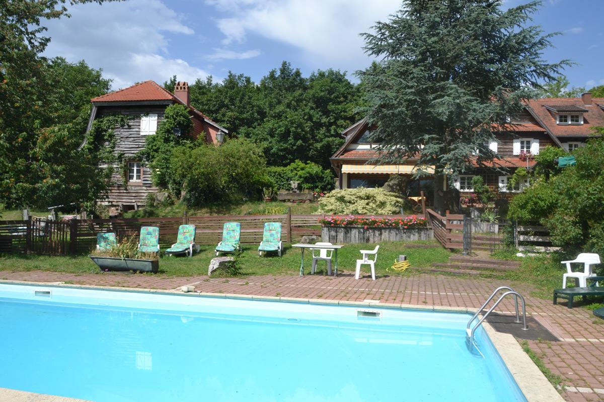 Le Neufeld Bed and Breakfast Oberhaslach Exterior foto